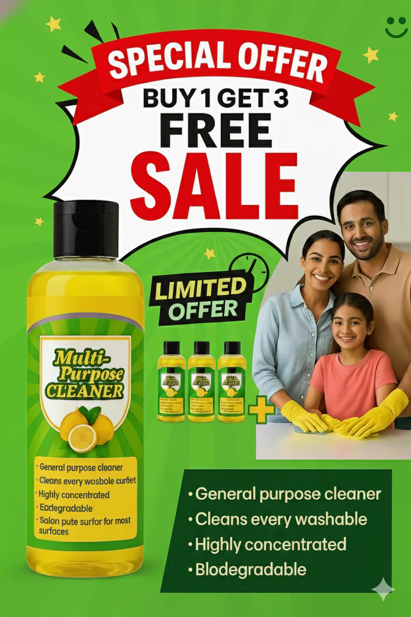 🔥 BUY 1 GET 3 FREE – India’s Most Viral Cleaner Is Back in Stock! 🧼 Don’t Miss Out!